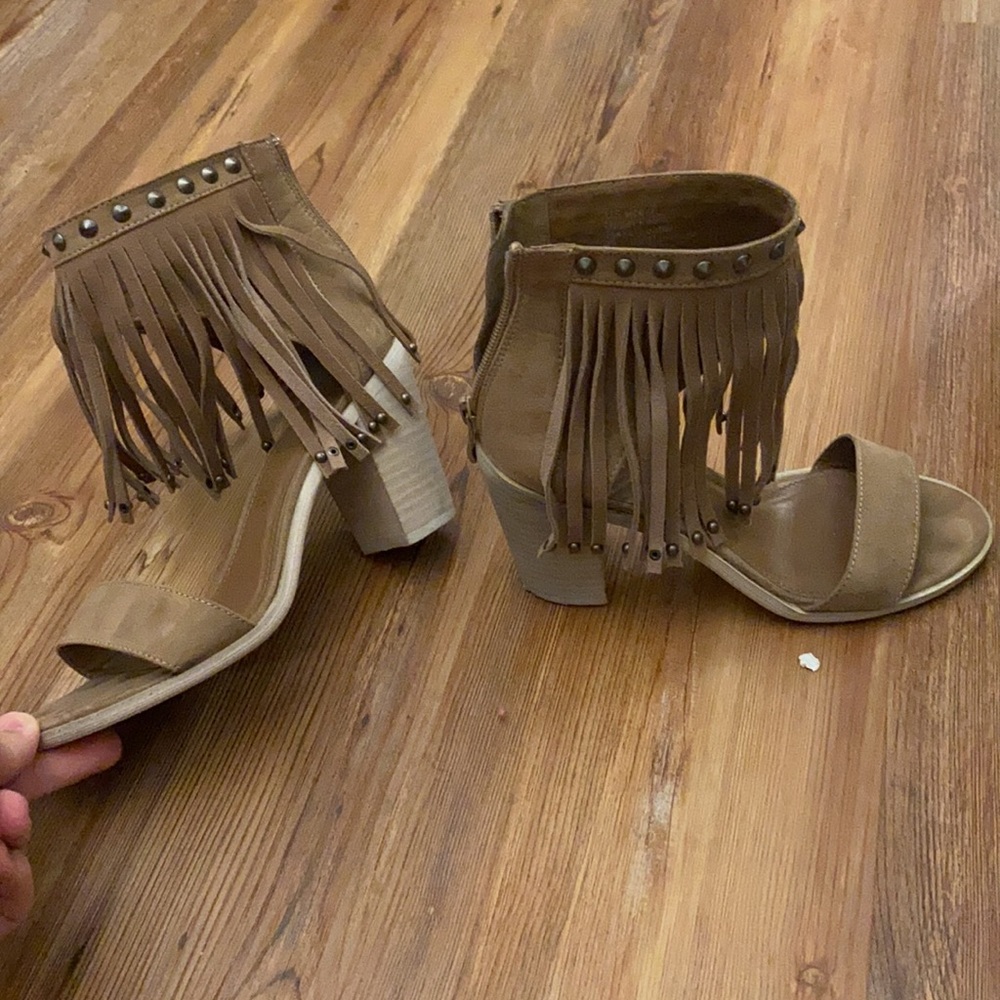 very volatile nude dress sandal